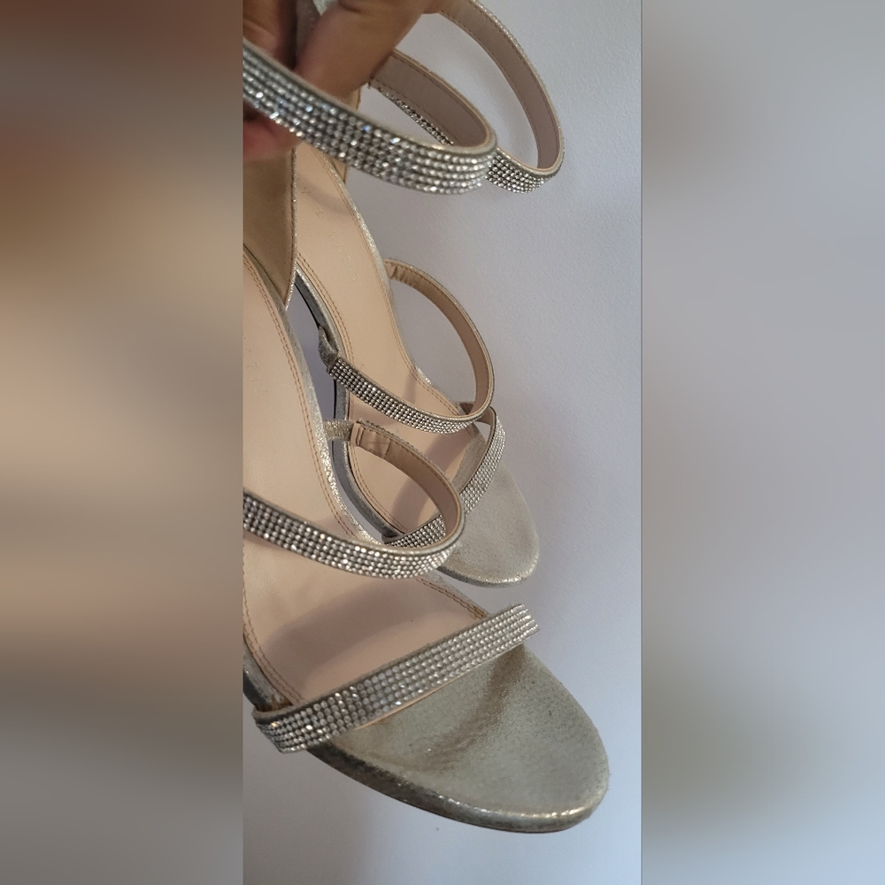 Champagne Ankle heels